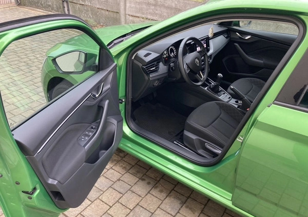Skoda Scala cena 52500 przebieg: 37200, rok produkcji 2019 z Lubliniec małe 191